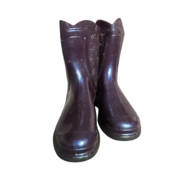 Напівчоботи силіконові жіночі ажурні Galera Style Purple pearl